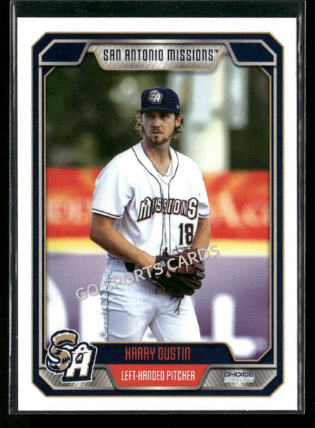 2026 San Antonio Missions Harry Gustin