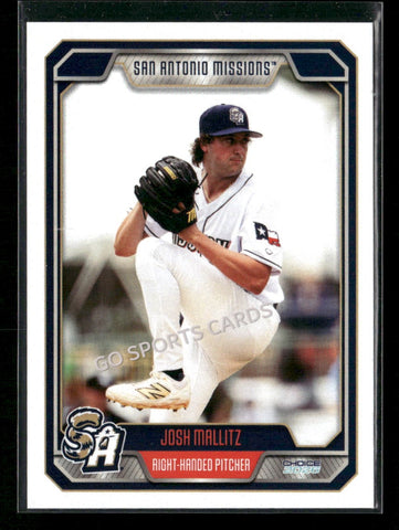 2026 San Antonio Missions Josh Mallitz