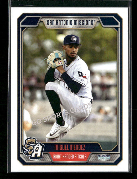 2026 San Antonio Missions Miguel Mendez