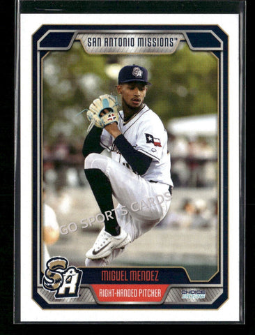 2026 San Antonio Missions Miguel Mendez