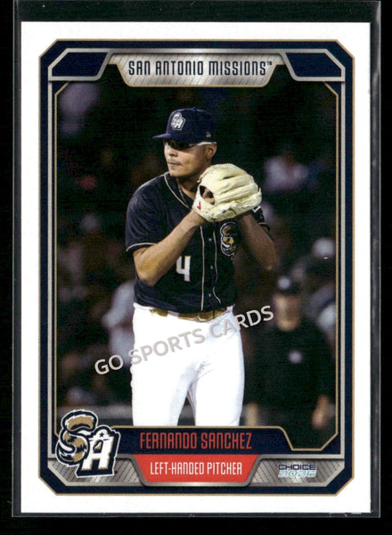 2026 San Antonio Missions Fernando Sanchez