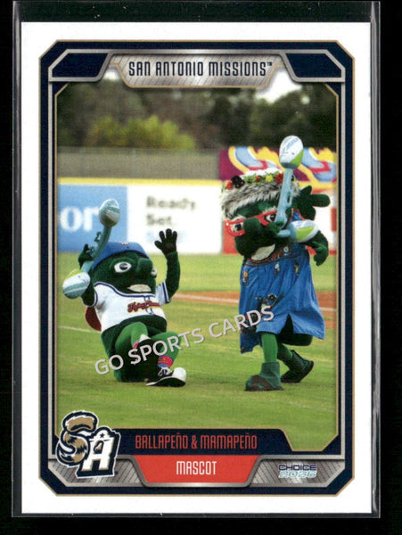 2026 San Antonio Missions Ballapeno & Mamapeno Mascot