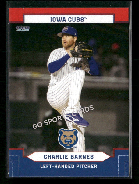 2026 Iowa Cubs Charlie Barnes