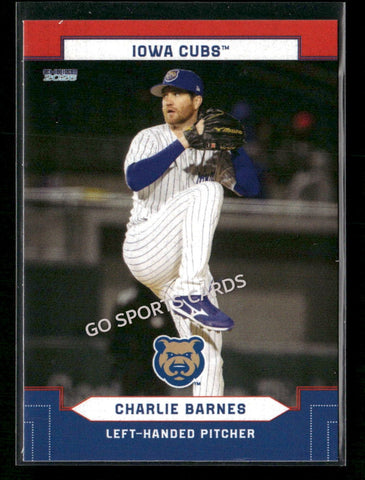 2026 Iowa Cubs Charlie Barnes