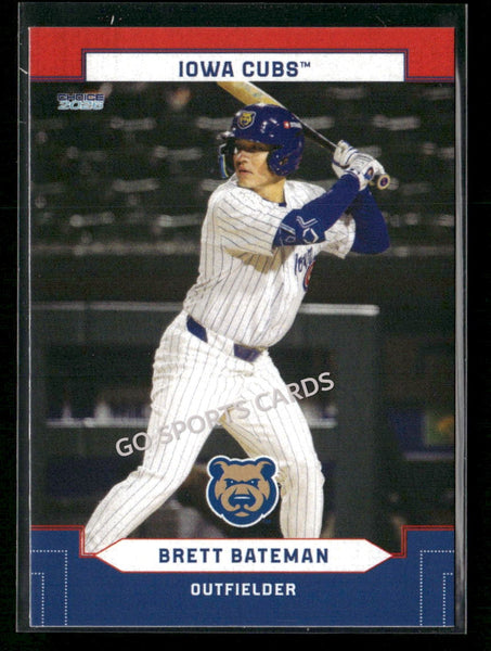2026 Iowa Cubs Brett Bateman