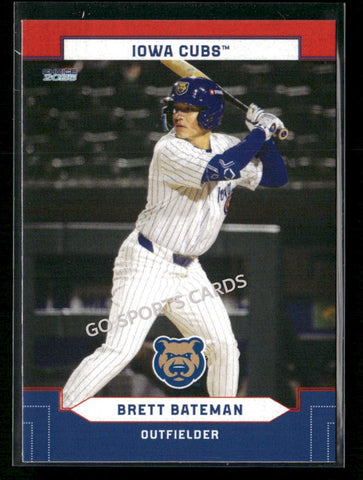 2026 Iowa Cubs Brett Bateman