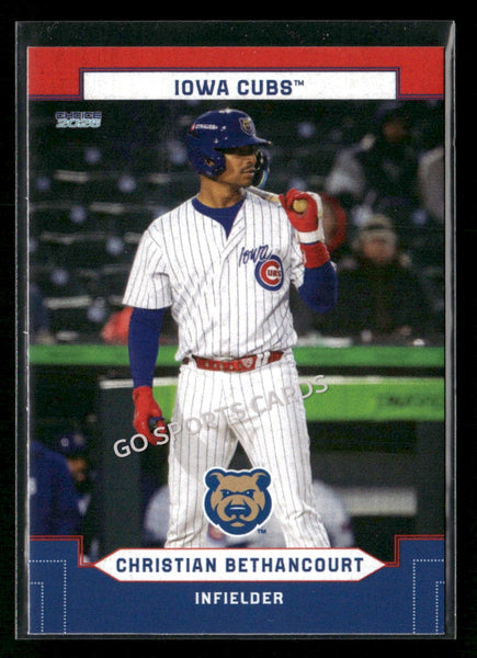2026 Iowa Cubs Christian Bethancourt