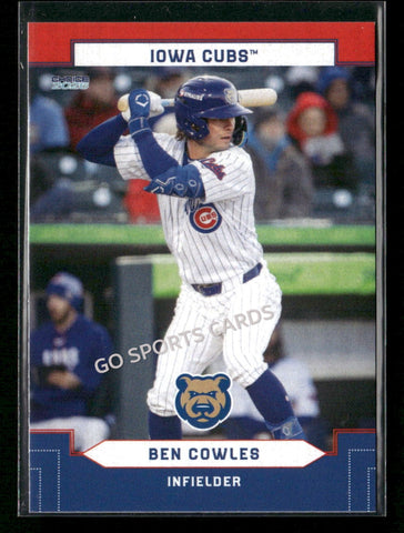 2026 Iowa Cubs Ben Cowles