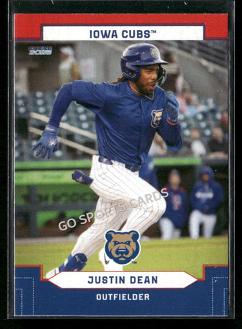 2026 Iowa Cubs Justin Dean