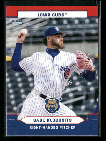 2026 Iowa Cubs Gabe Klobosits
