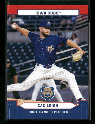 2026 Iowa Cubs Zac Leigh