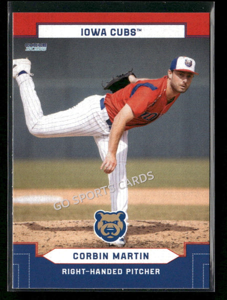 2026 Iowa Cubs Corbin Martin