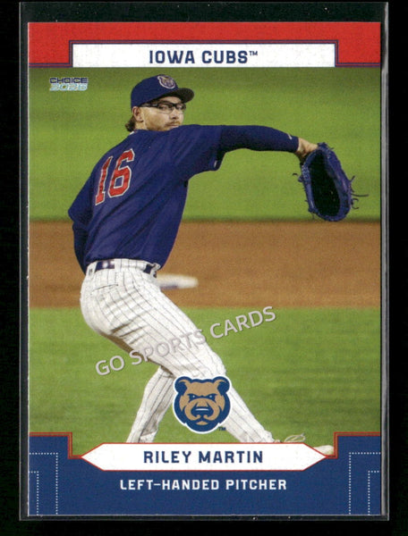 2026 Iowa Cubs Riley Martin