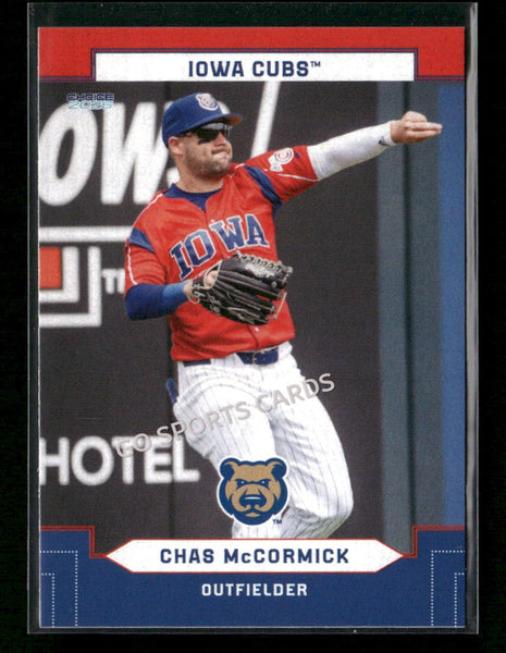 2026 Iowa Cubs Chas McCormick