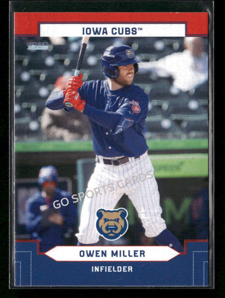 2026 Iowa Cubs Owen Miller