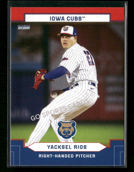 2026 Iowa Cubs Yacksel Rios