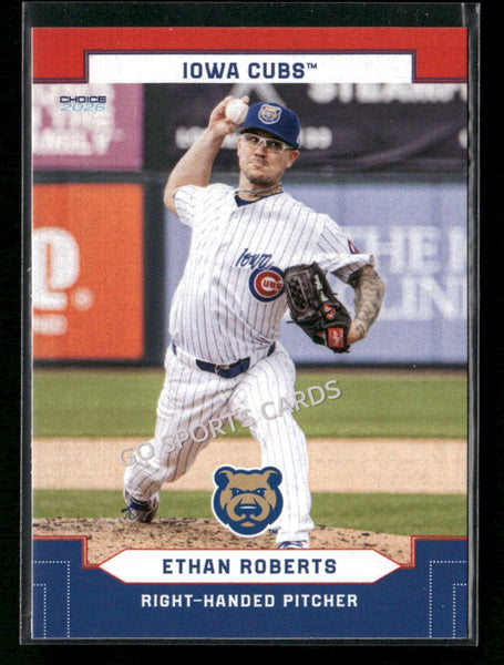 2026 Iowa Cubs Ethan Roberts