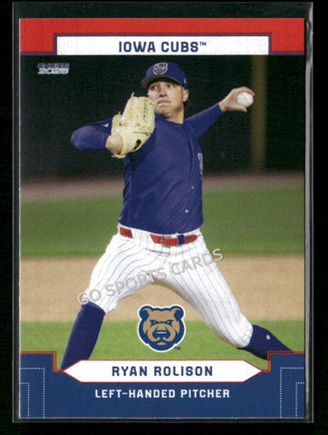 2026 Iowa Cubs Ryan Rolison