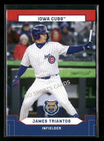 2026 Iowa Cubs James Triantos