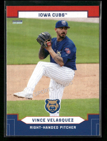 2026 Iowa Cubs Vince Velasquez