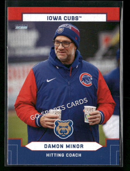 2026 Iowa Cubs Damon Minor