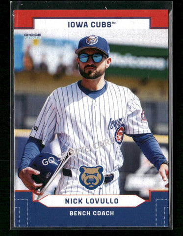 2026 Iowa Cubs Nick Lovullo