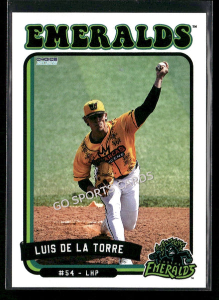 2026 Eugene Emeralds Luis De La Torre