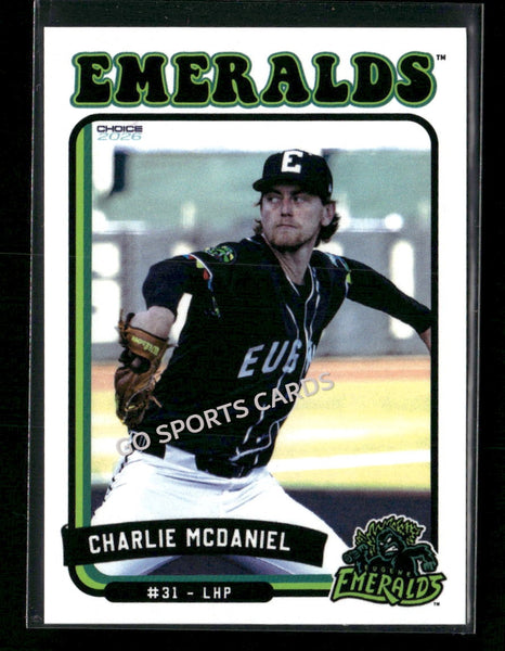 2026 Eugene Emeralds Charlie McDaniel
