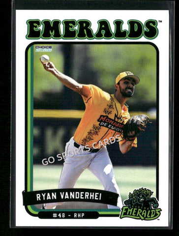 2026 Eugene Emeralds Ryan Vanderhei