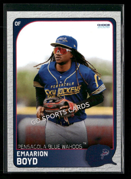 2026 Pensacola Blue Wahoos Emaarion Boyd