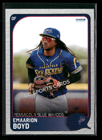 2026 Pensacola Blue Wahoos Emaarion Boyd