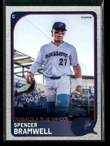 2026 Pensacola Blue Wahoos Spencer Bramwell
