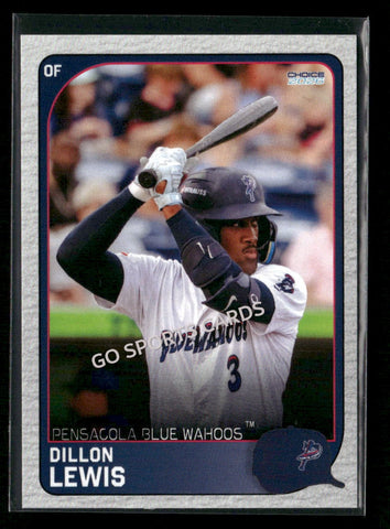 2026 Pensacola Blue Wahoos Dillon Lewis