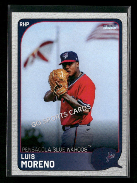 2026 Pensacola Blue Wahoos Luis Moreno