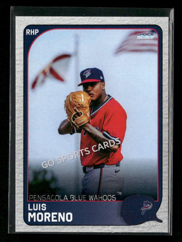 2026 Pensacola Blue Wahoos Luis Moreno