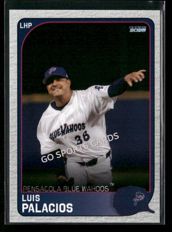 2026 Pensacola Blue Wahoos Luis Palacios