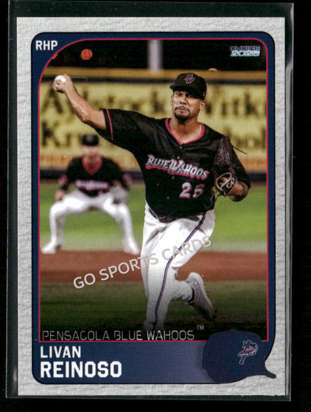 2026 Pensacola Blue Wahoos Livan Reinoso