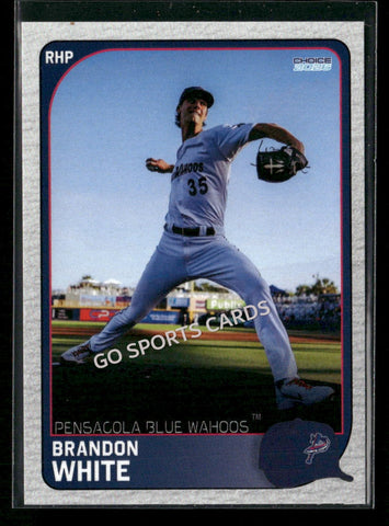 2026 Pensacola Blue Wahoos Brandon White