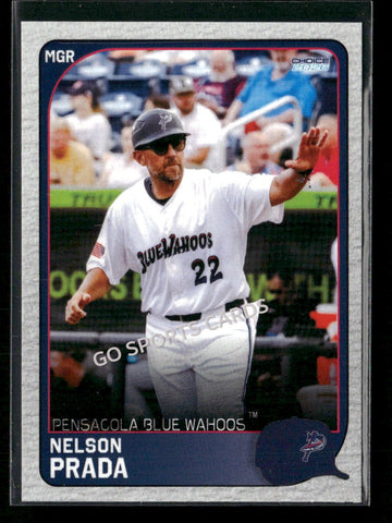 2026 Pensacola Blue Wahoos Nelson Prada