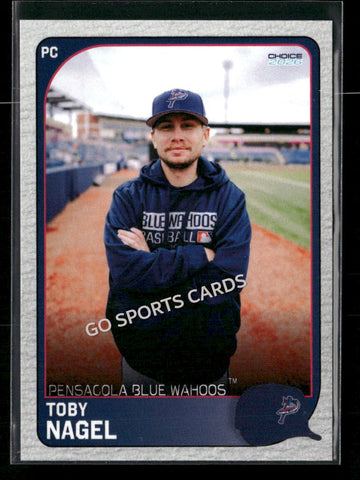 2026 Pensacola Blue Wahoos Toby Nagel