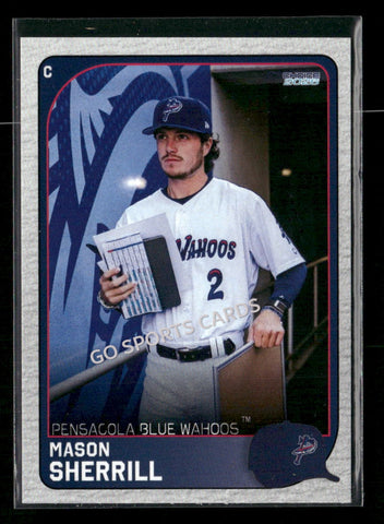 2026 Pensacola Blue Wahoos Mason Sherrill