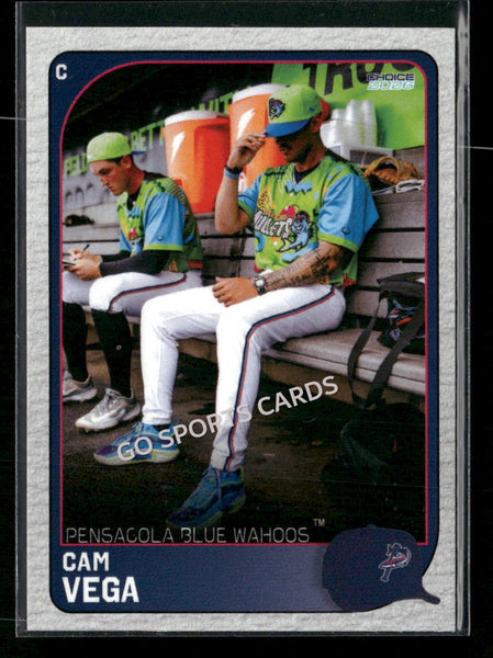 2026 Pensacola Blue Wahoos Cam Vega