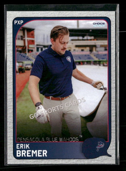 2026 Pensacola Blue Wahoos Erik Bremer