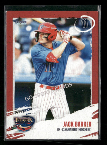 2026 Clearwater Threshers Jack Barker