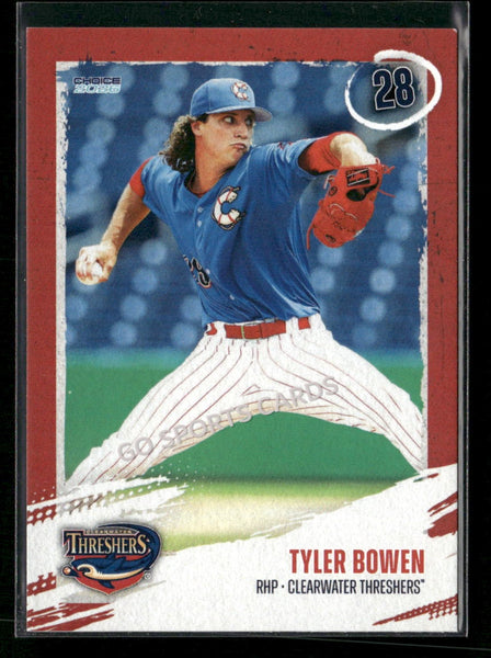 2026 Clearwater Threshers Tyler Bowen