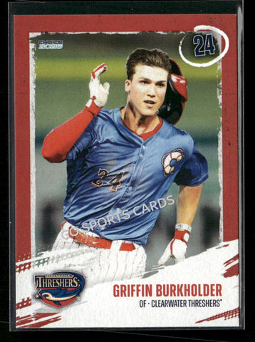 2026 Clearwater Threshers Griffin Burkholder