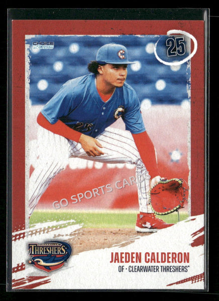 2026 Clearwater Threshers Jaeden Calderon
