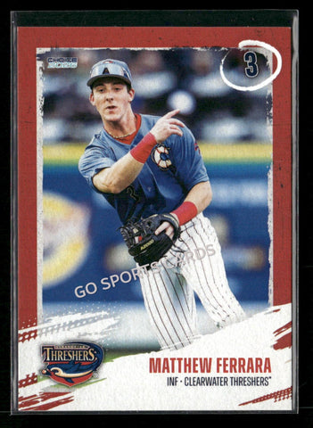 2026 Clearwater Threshers Matthew Ferrara