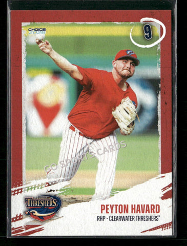 2026 Clearwater Threshers Peyton Havard