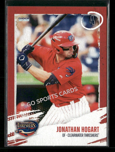 2026 Clearwater Threshers Jonathan Hogart